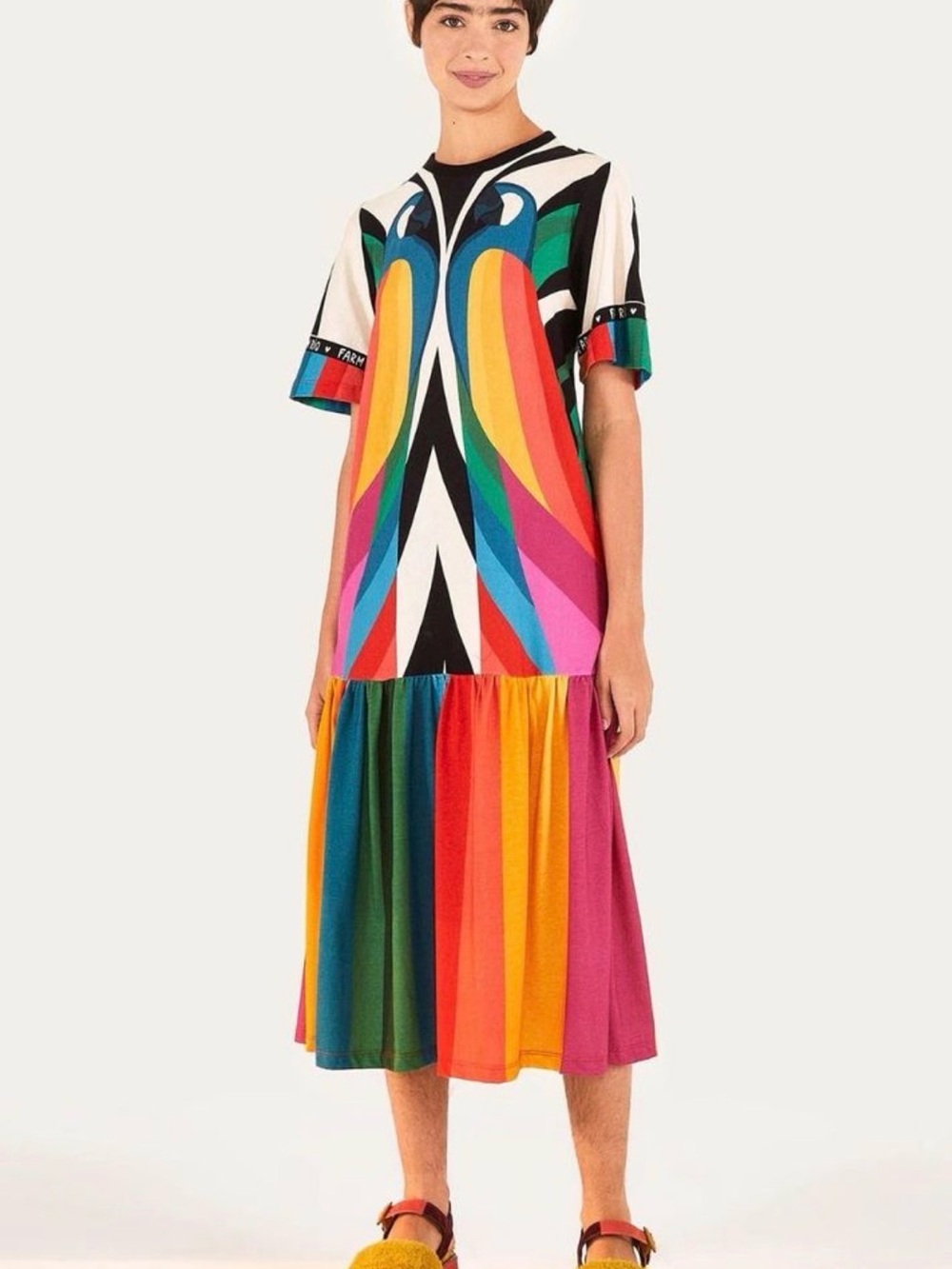 Farm Rio Macaw Dress